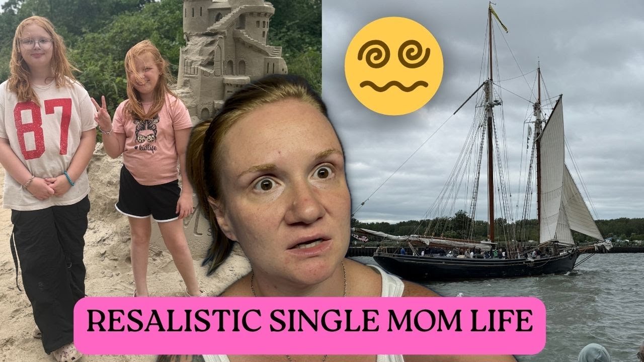 SINGLE MOM UNDER STRESS BUT I REFUSE TO GIVE IN // MY KIDS CAME HOME // TALL SHIPS ERIE PA