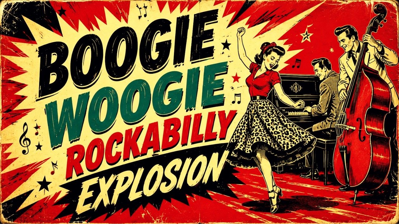 BOOGIE WOOGIE ROCKABILLY EXPLOSION 🔥 Vintage Dance Party 1950s