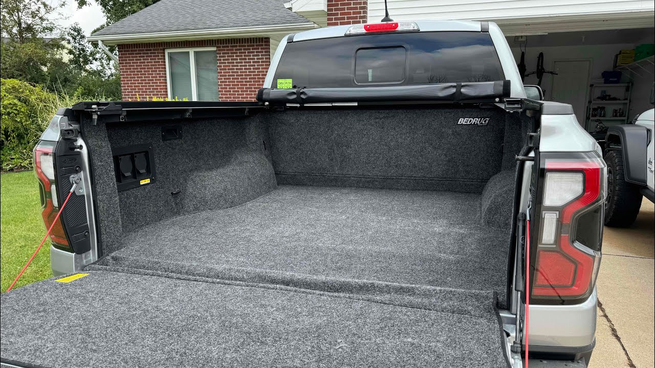BedRug Classic Bed Liner Installation & First Impressions | 2024+ Ford Ranger/Raptor