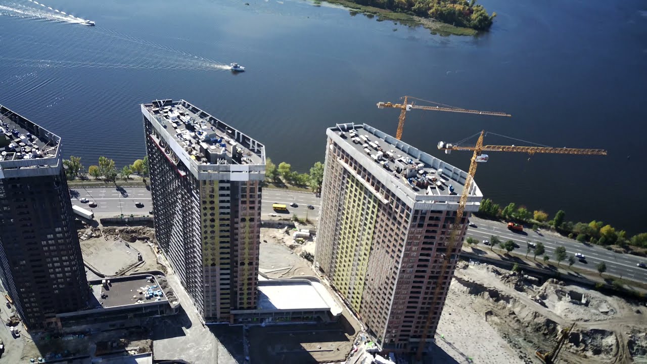 Киев, Строительство ЖК Great, 10.10.2021