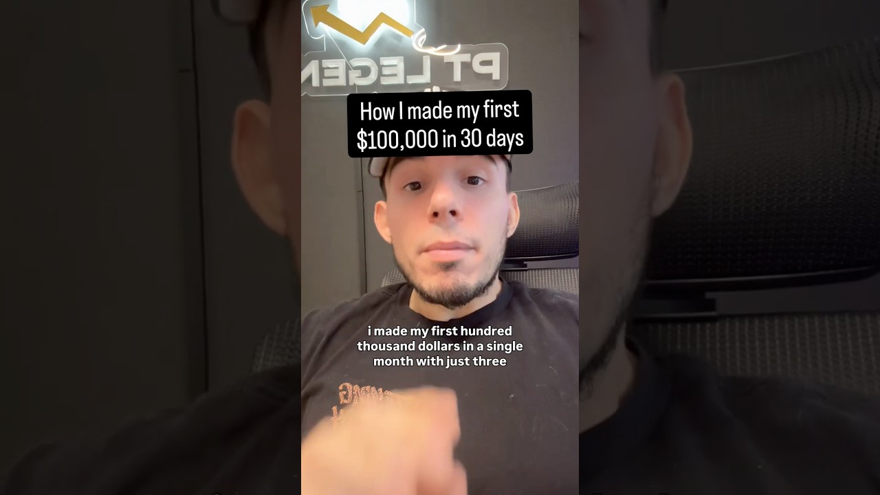 How I made my first $100k in 30 days with 3 employees.