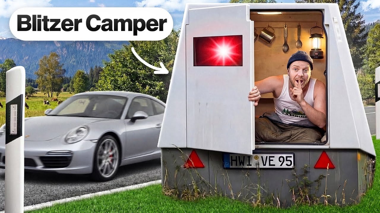 KOSTENLOS CAMPEN?… alle denken das ist ein Blitzer!!