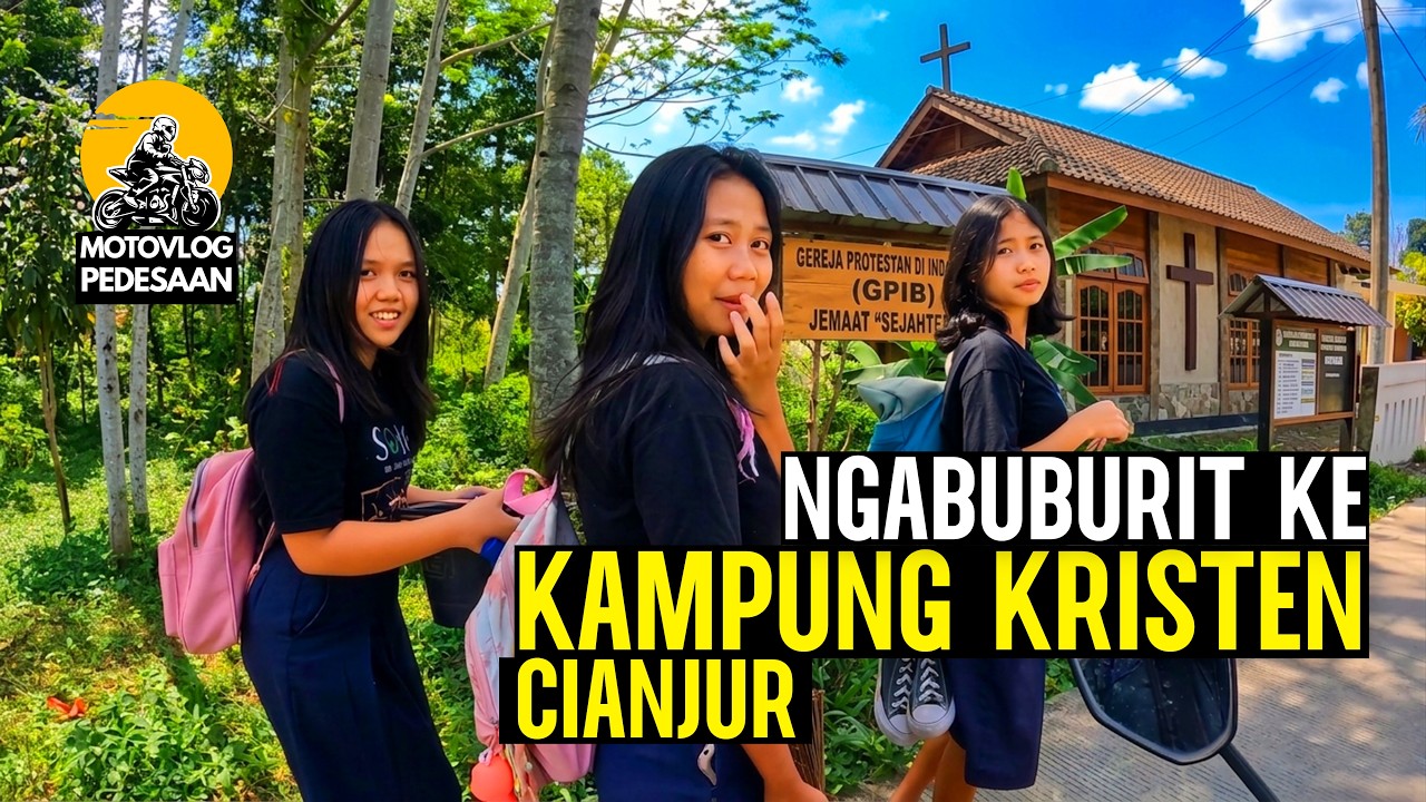 Ngabuburit di Kampung Kristen Cianjur