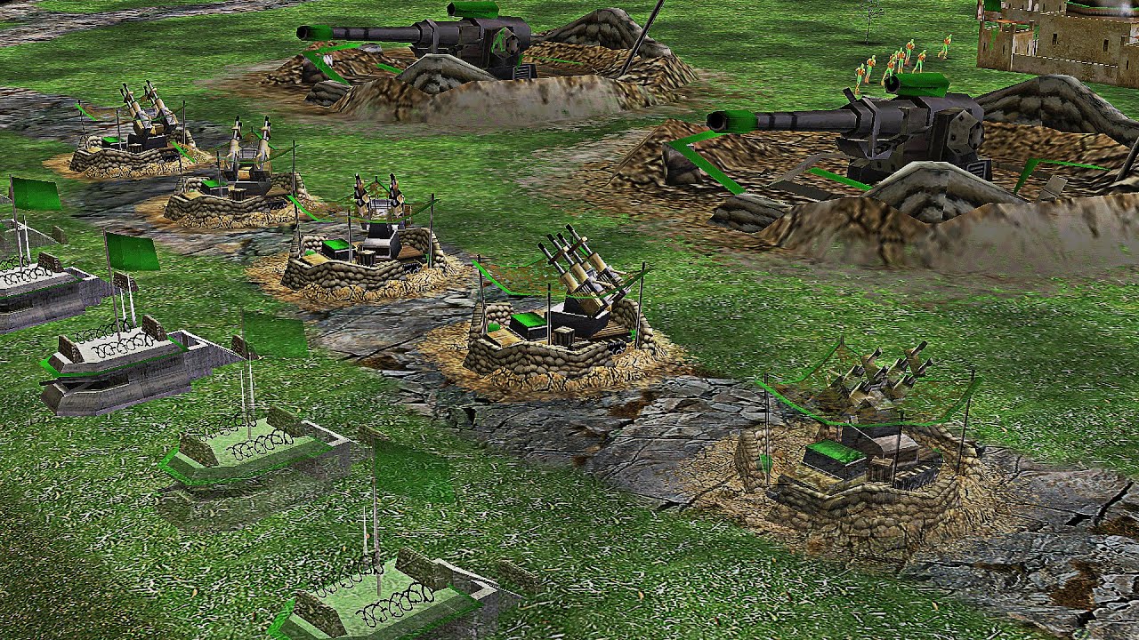 Dr Thrax vs 7 CHINA BOSS - Command & Conquer Generals Apocalyptic