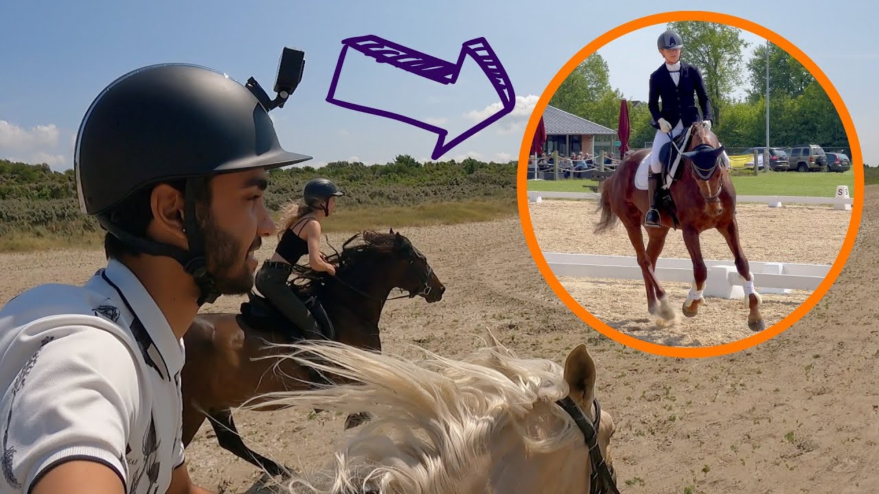 VOOR HET EERST mee op wedstrijd van BENTHE-SOPHIE en RACEN over het STRAND! | WEEKVLOG #014