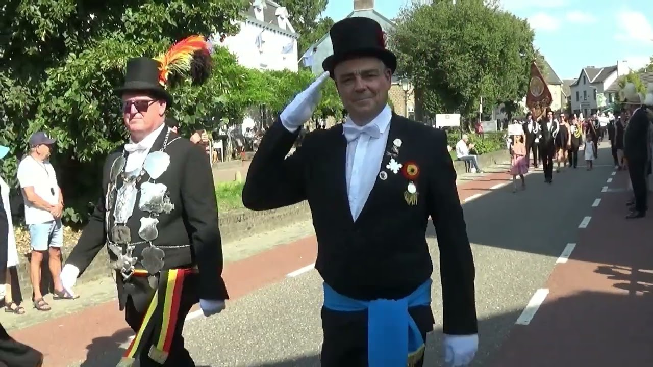 Optocht Dreiländerecktreffen 2023 Mechelen