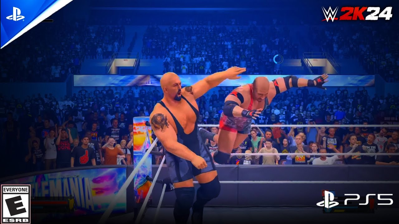 WWE WRESTLEMANIA : RYBACK VS BIG SHOW | 2K24 | PS5 #wrestlemania #wwe #psshare #sony #2kgames #john