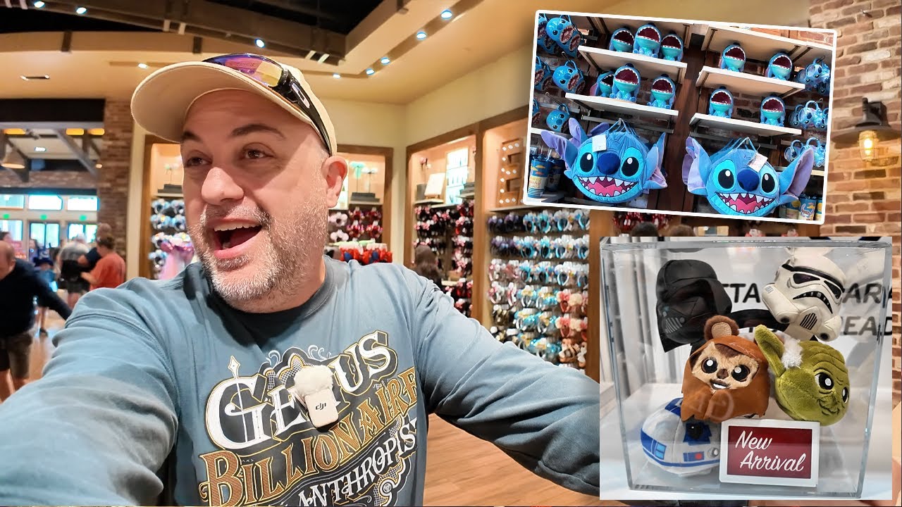 Disney Springs 2025: New Stitch Collection Hits World of Disney + Star Wars Headbands Unveiled!