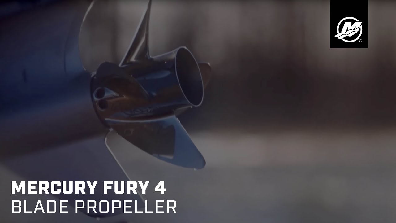 Mercury Fury 4 Blade Propeller