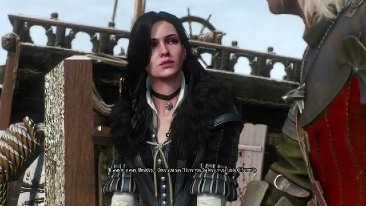 The Witcher 3 - The Last Wish: Geralt & Yennefer Romantic Dialogue 