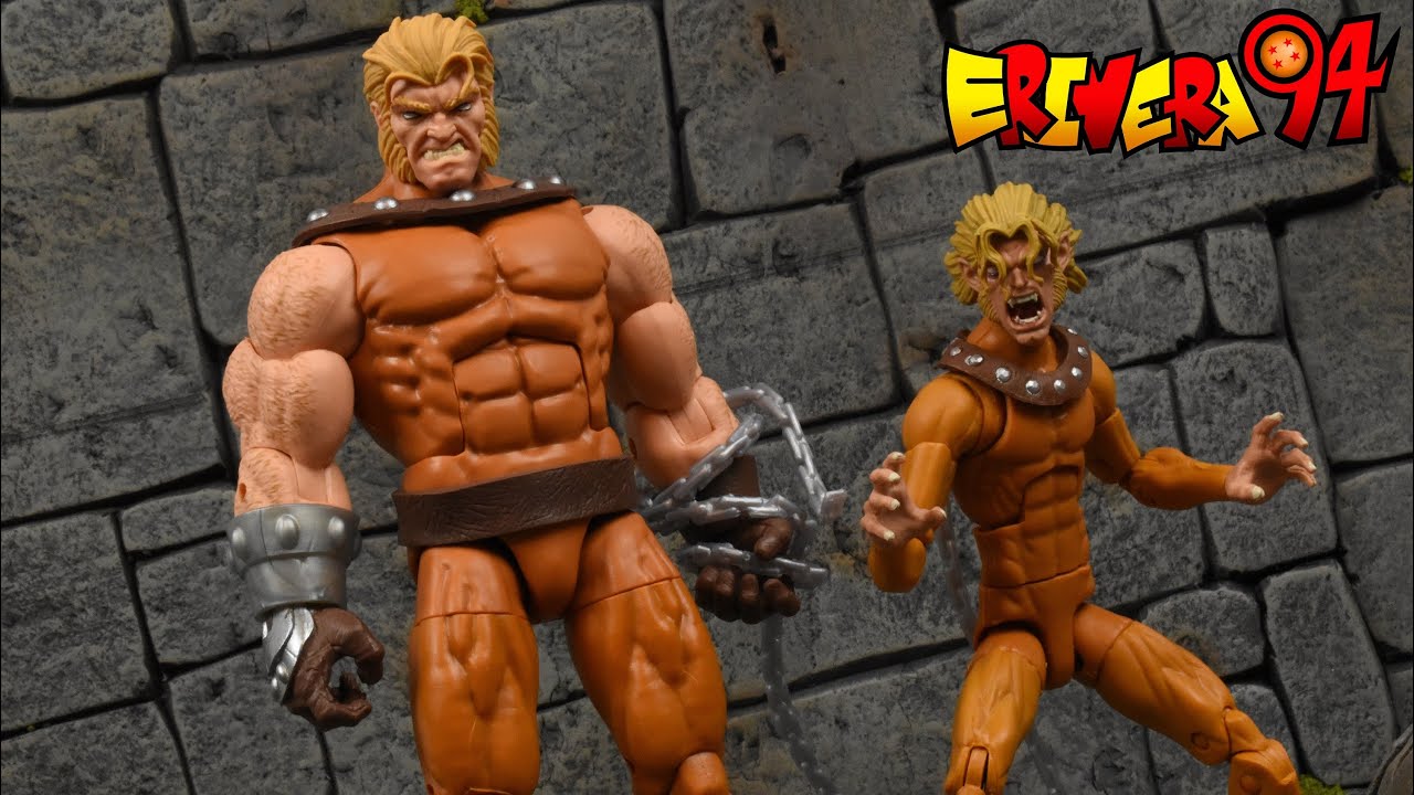 Marvel Legends X-Men Age of Apocalypse Colossus wave SABRETOOTH Action Figure Review