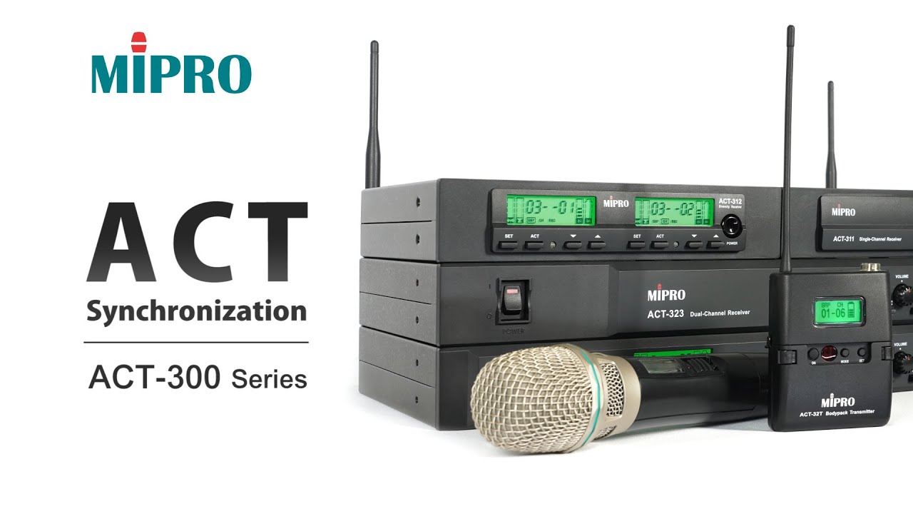 How to do ACT sync?｜MIPRO ACT-300 Series