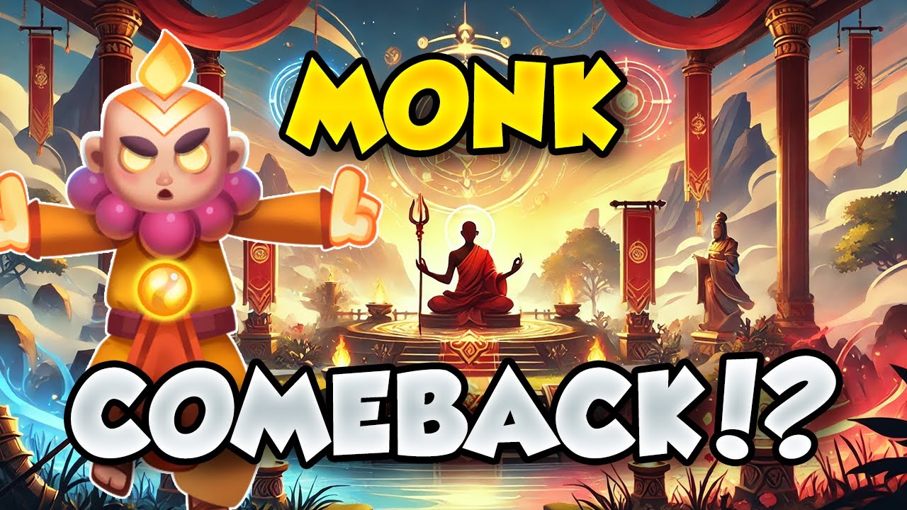 Rush Royale | Monk wieder STARK GENUG!?
