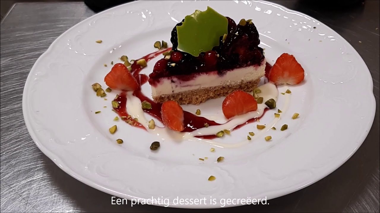 Een geweldige Kerst met Maison Kelder - Cheesecake bosvruchten dessert