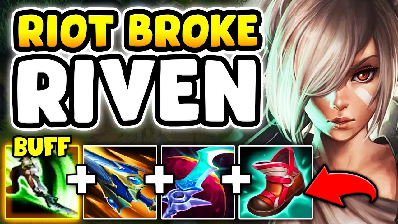WAIT! THESE RIVEN BUFFS ARE 100% WAY TOO STRONG! (MASSIVE DAMAGE BUFF) - EPISODE 40