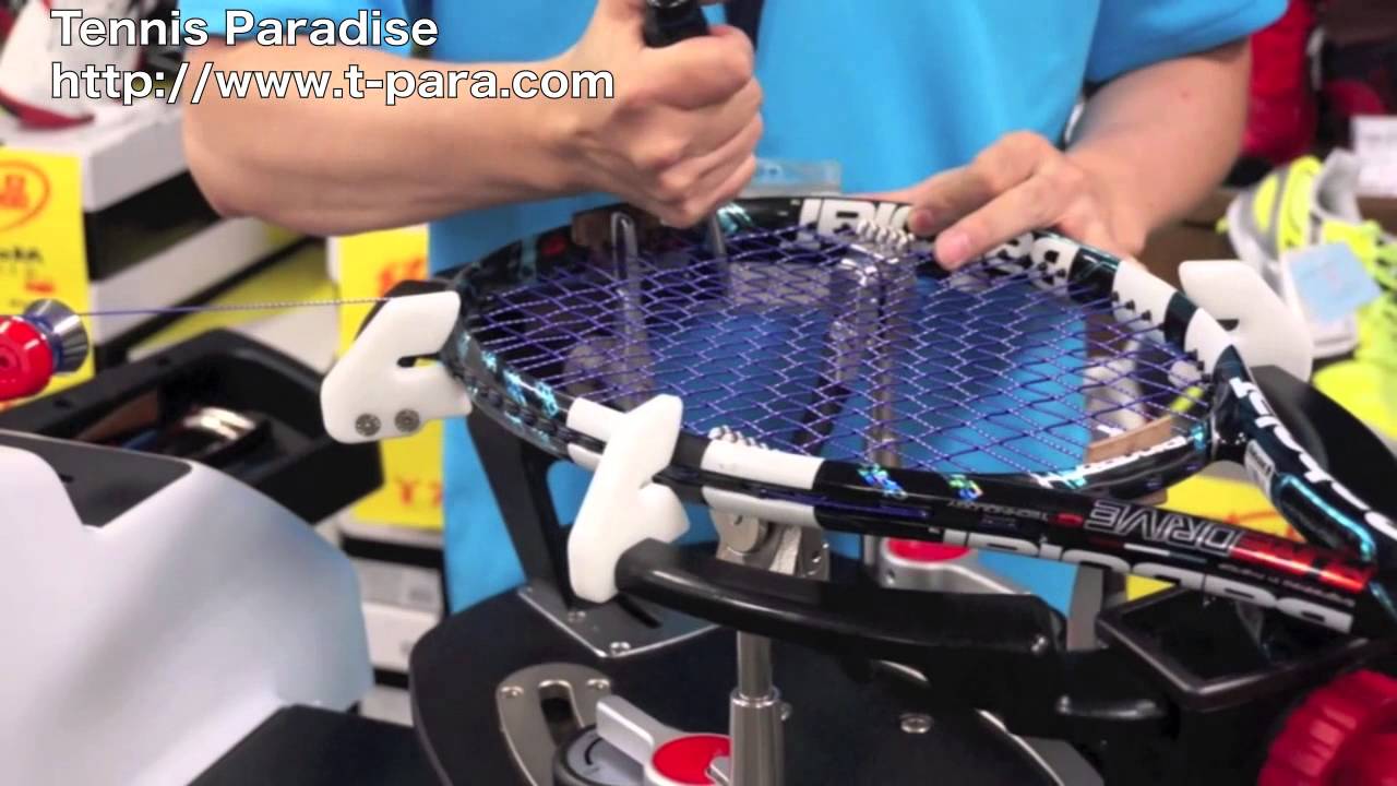 ガットの張り方 Step7