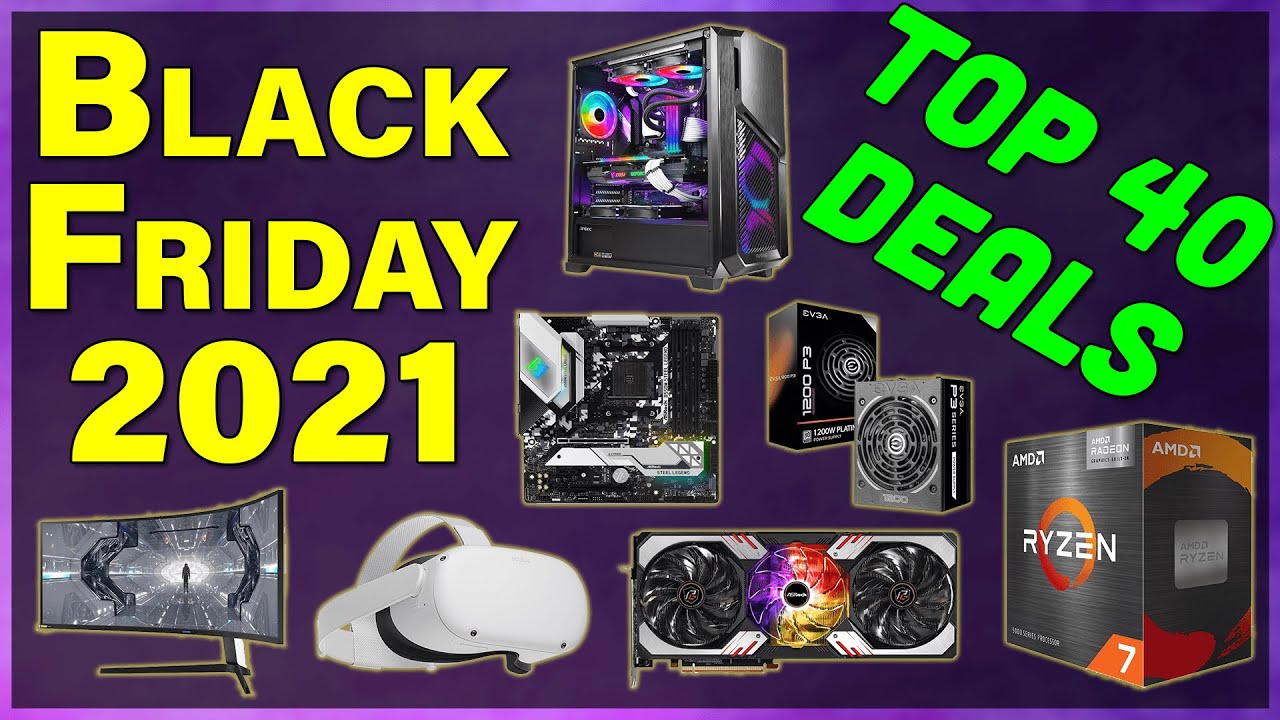 Top 40 Tech Deals &mdash; Black Friday 2021