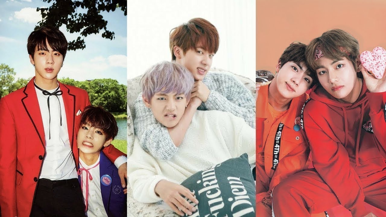 It can only be Jin and V BTS  just argued 'fiery' and then wiped each other's tears