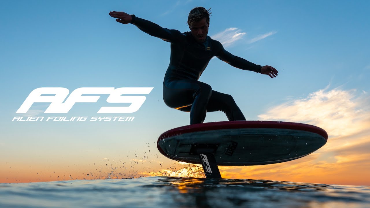 Welcome in the surf foil world with AFS