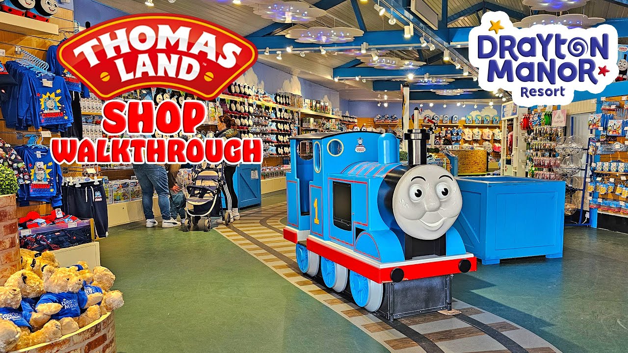 Explore The World’s Largest Thomas The Tank Engine Shop | Thomas Land (April 2024) [4K]
