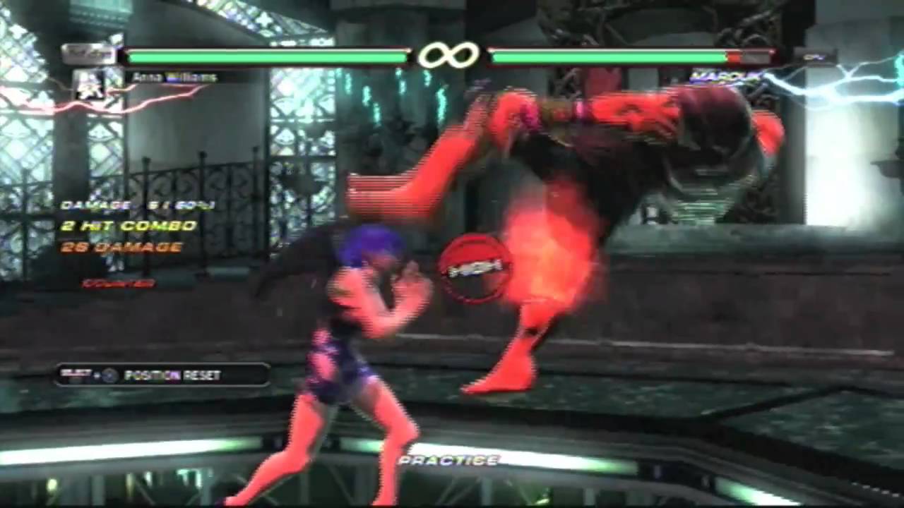 Tekken 6 BR Anna Combo Video