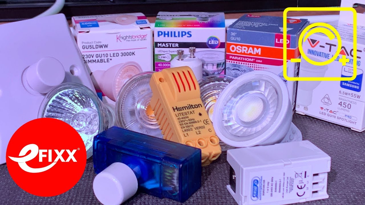 KNOW HOW: Dimming LED lamps - Tips, tricks and problems