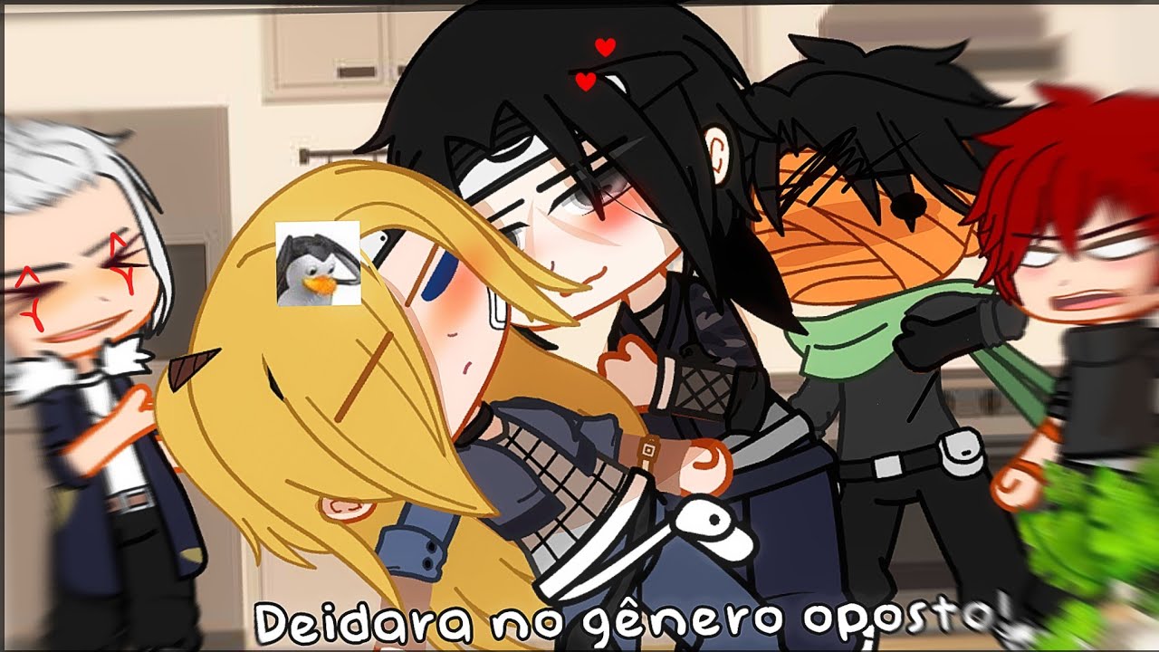 ‐ Deidara no gênero oposto por 24hrs! | T/obidei? talvezkkj