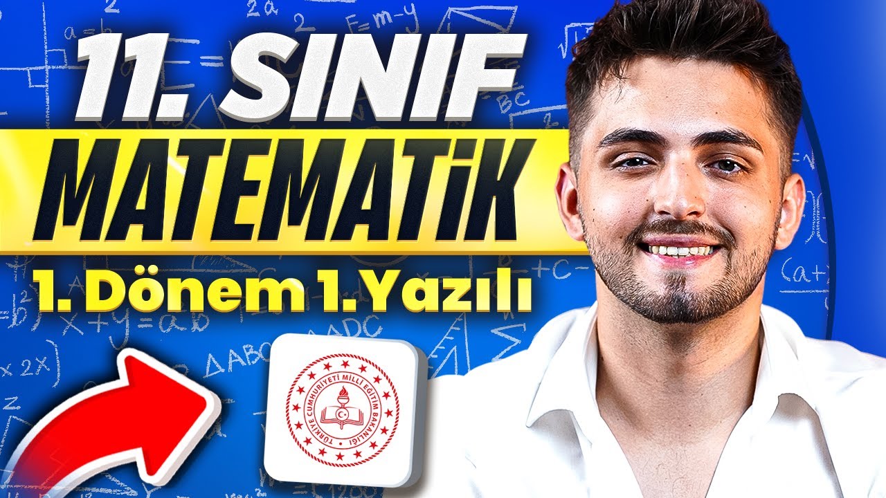 11.Sınıf Matematik 1.Dönem 1.Yazılı Çözümü! 🔥 (Bunlar Sınavda Çıkar)