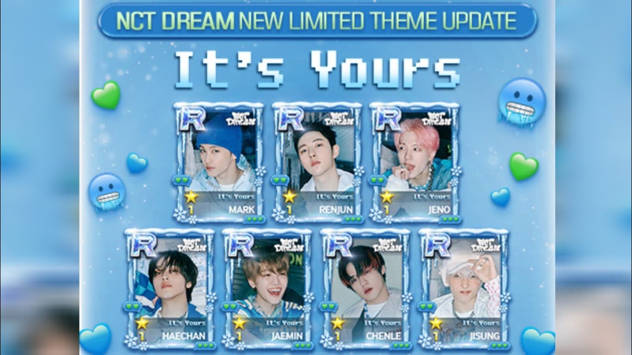 [SUPERSTAR SMTOWN] COMPLETING NCT DREAM IT'S YOURS LE THEME ❄️