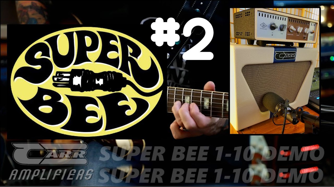 CARR Amplifiers SUPER BEE Demo #2 - 1-10 Version Full Power! #tvthemes #superbee #carr