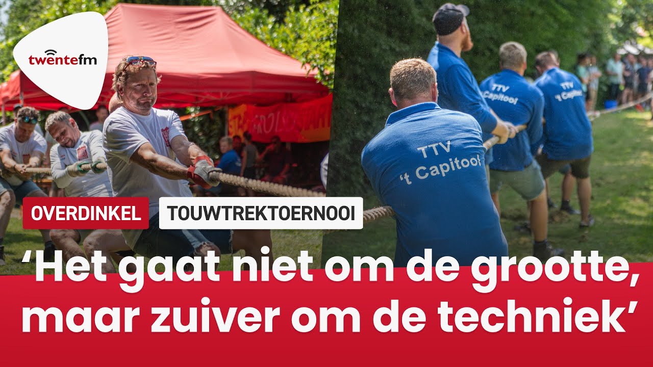Overdinkel toneel voor Twents touwtrektoernooi: ‘De toernooien zijn altijd legendarisch’