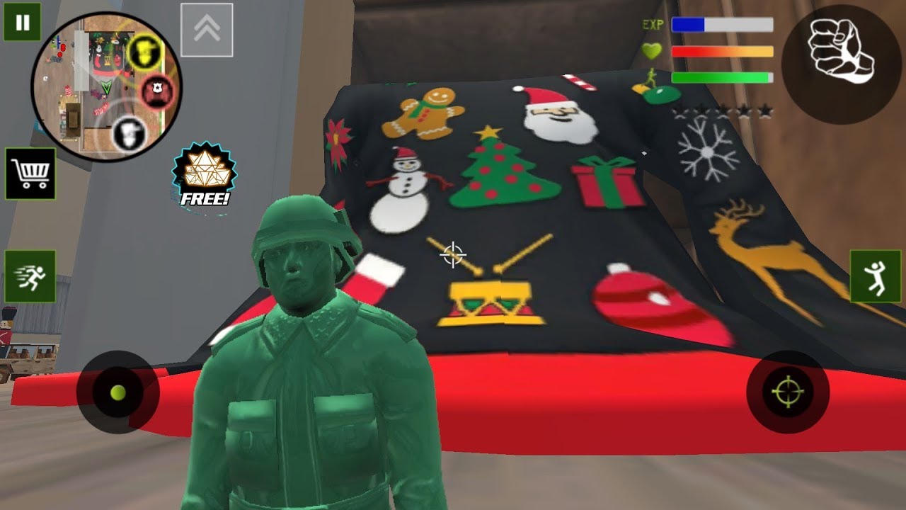 Army Toys Town | Naxeex | SANTA JACKET New UPDATE Android Gameplay HD