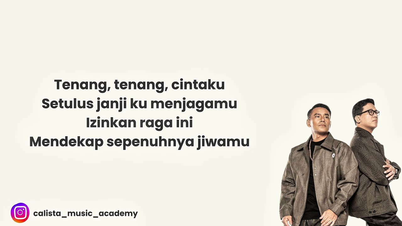 Tenang  - Judika X Andi Rianto Karaoke Lyric Official