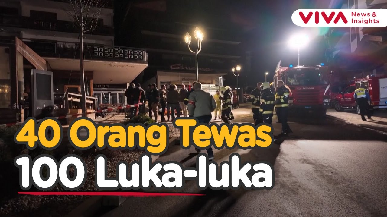 Tragedi Tahun Baru Paling Mencekam di Dunia! Api Mengamuk Saat Pesta di Bar