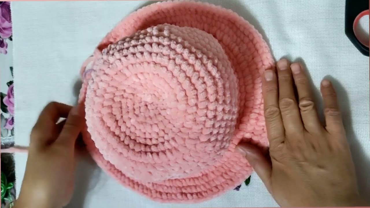 kadife iple şapka yapımı