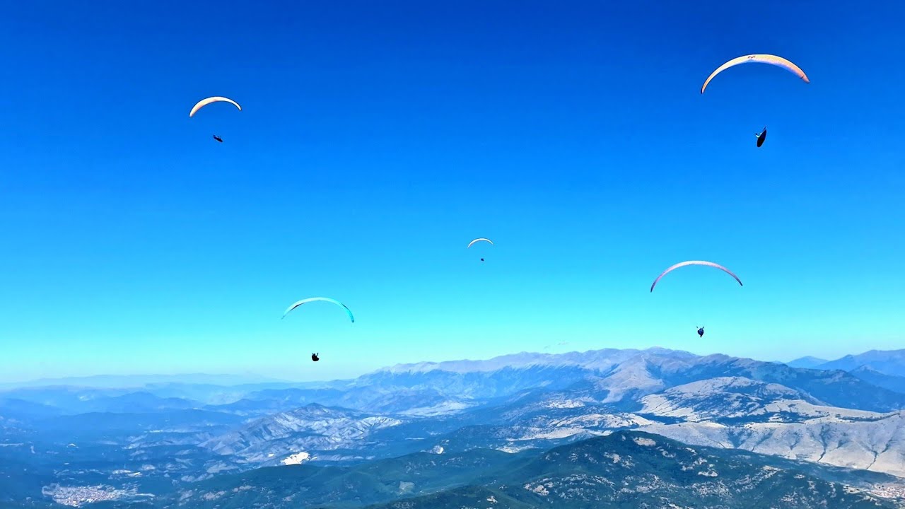Paragliding: Krushevo, Macedonia