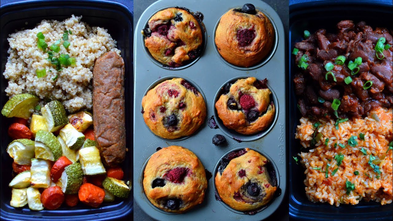 Vegan Protein Meal Prep (5 Full Days) $18 Budget