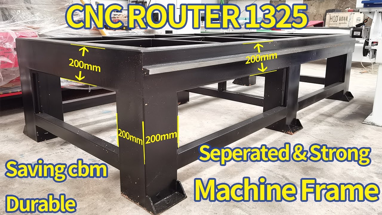 JN Quality CNC router machine frame