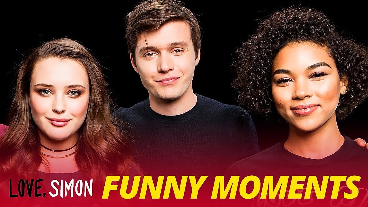 'Love, Simon' Bloopers Funny Moments - Nick Robinson & Katherine Langford