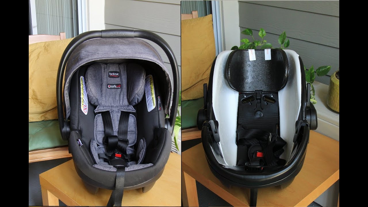 Britax B safe 35 Elite - How to remove cover