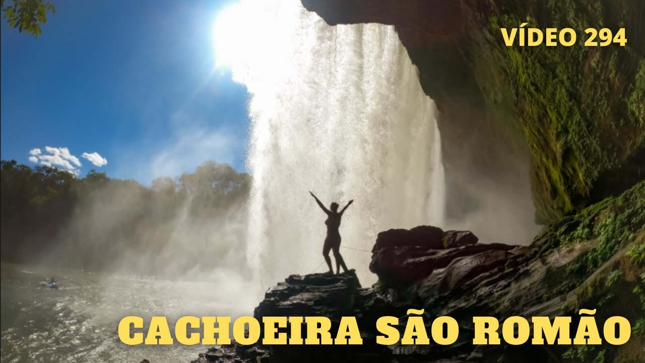 CACHOEIRA SÃO ROMÃO MAIS UM LUGAR PARADISÍACO EM CAROLINA NO MARANHÃO - VÍDEO 294