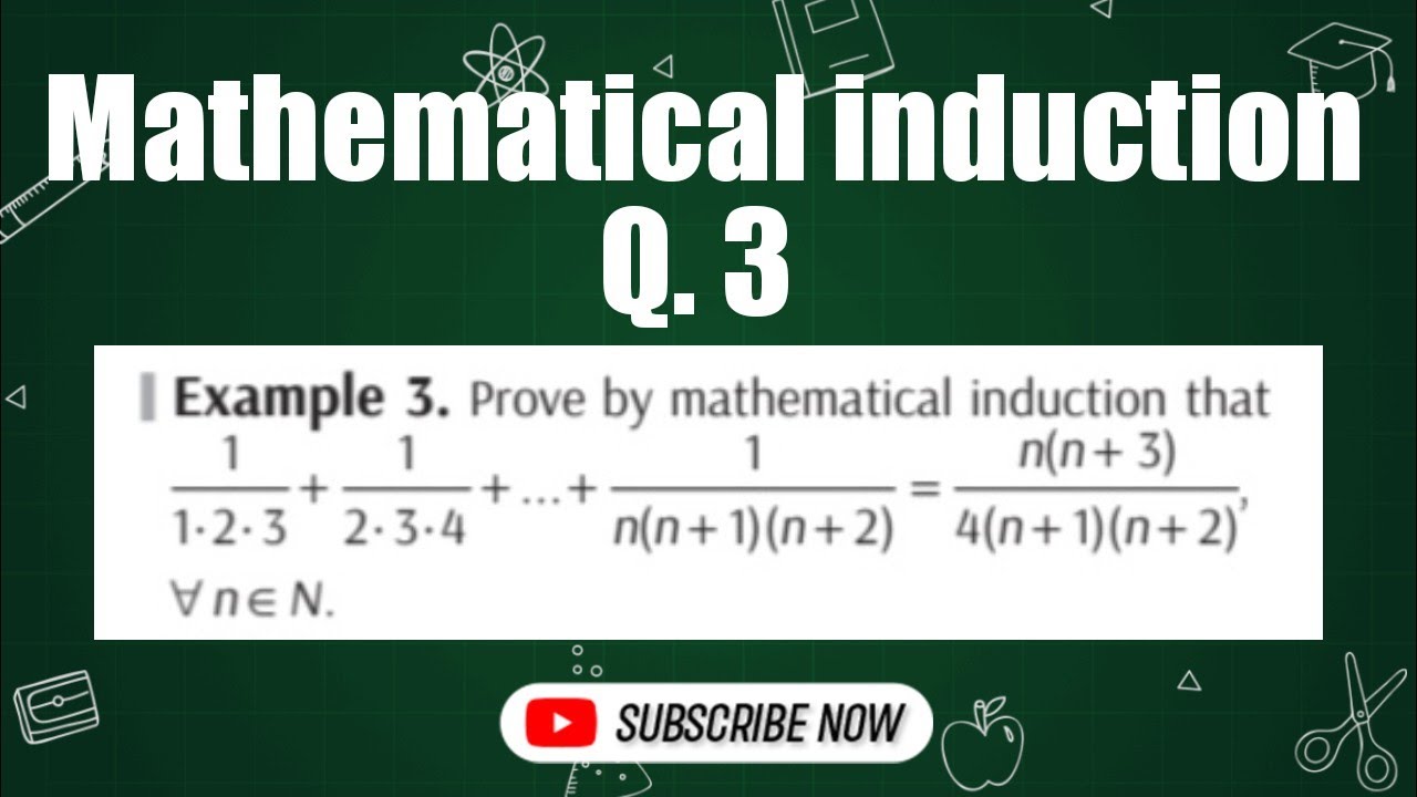 The value of 1/1.2.3+1/2.3.4+....+1/n(n+1)(n+2) is what? | Mathematical induction | Proof