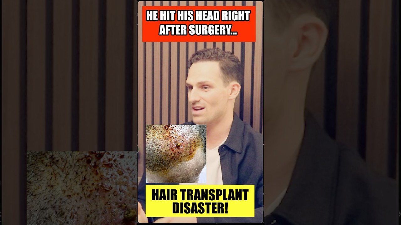 How We Saved a Patient’s Hair Transplant After Infection 😳 | Real Story