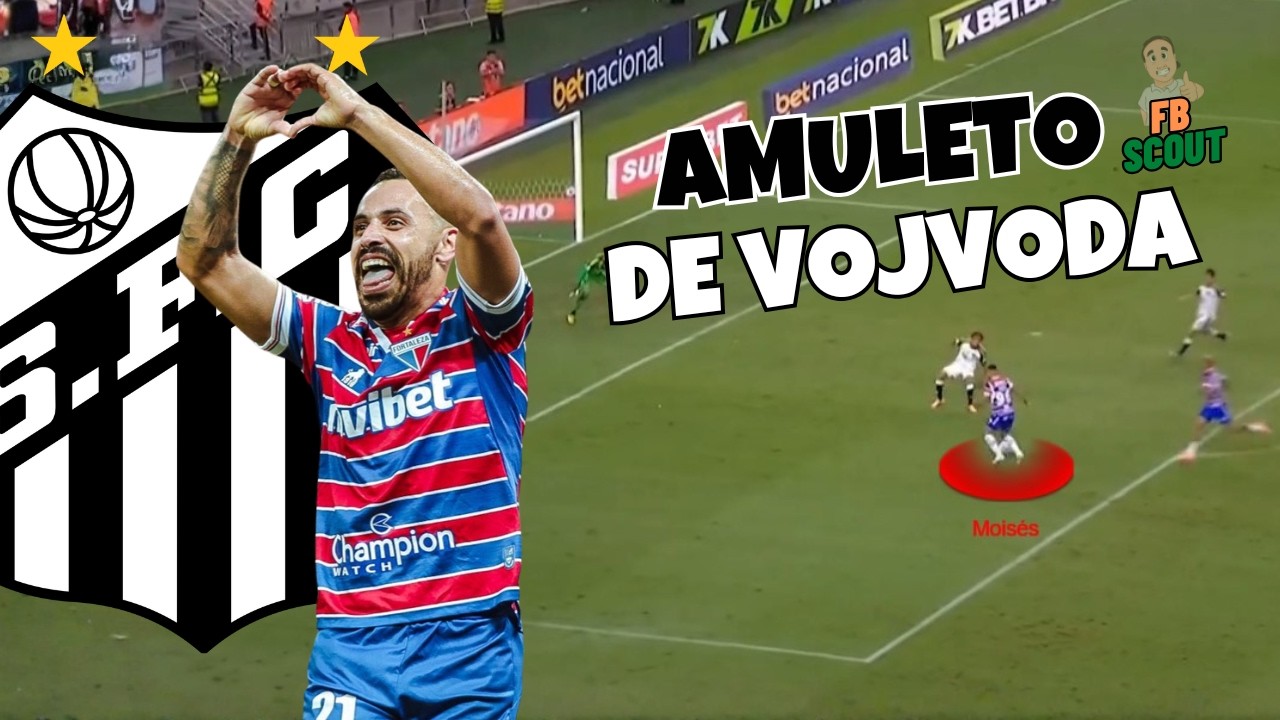 COMO JOGA MOISÉS, ATACANTE QUE ESTÁ REFORÇANDO O SANTOS