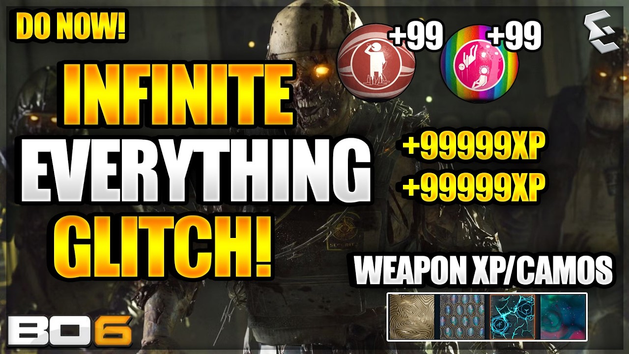 *EASY* INFINITE XP & GOBBLEGUMS GLITCH! SOLO GODMODE + MORE(DO NOW!)BO6 ZOMBIES GLITCHES AFTER PATCH