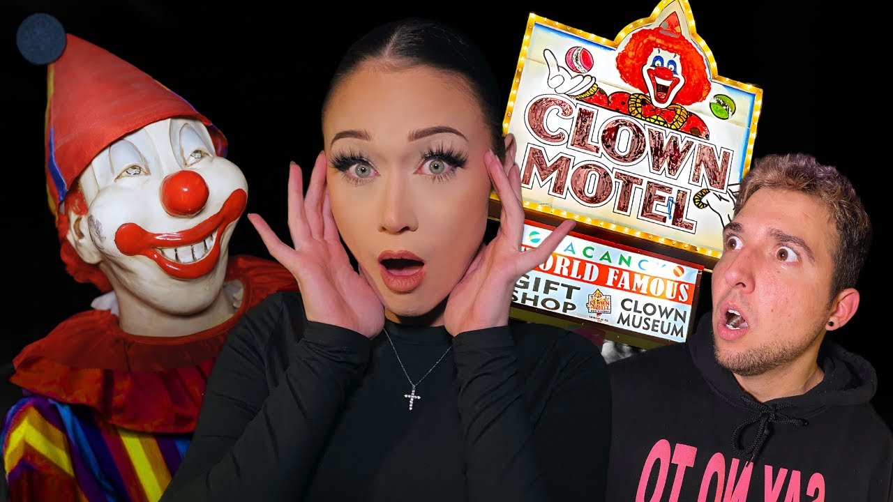 ALONE in THE HAUNTED CLOWN MOTEL