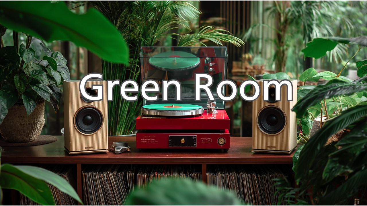 【Indoor Green Jazz】Smooth E-Piano & Gentle Sax with Cozy Plant Ambience