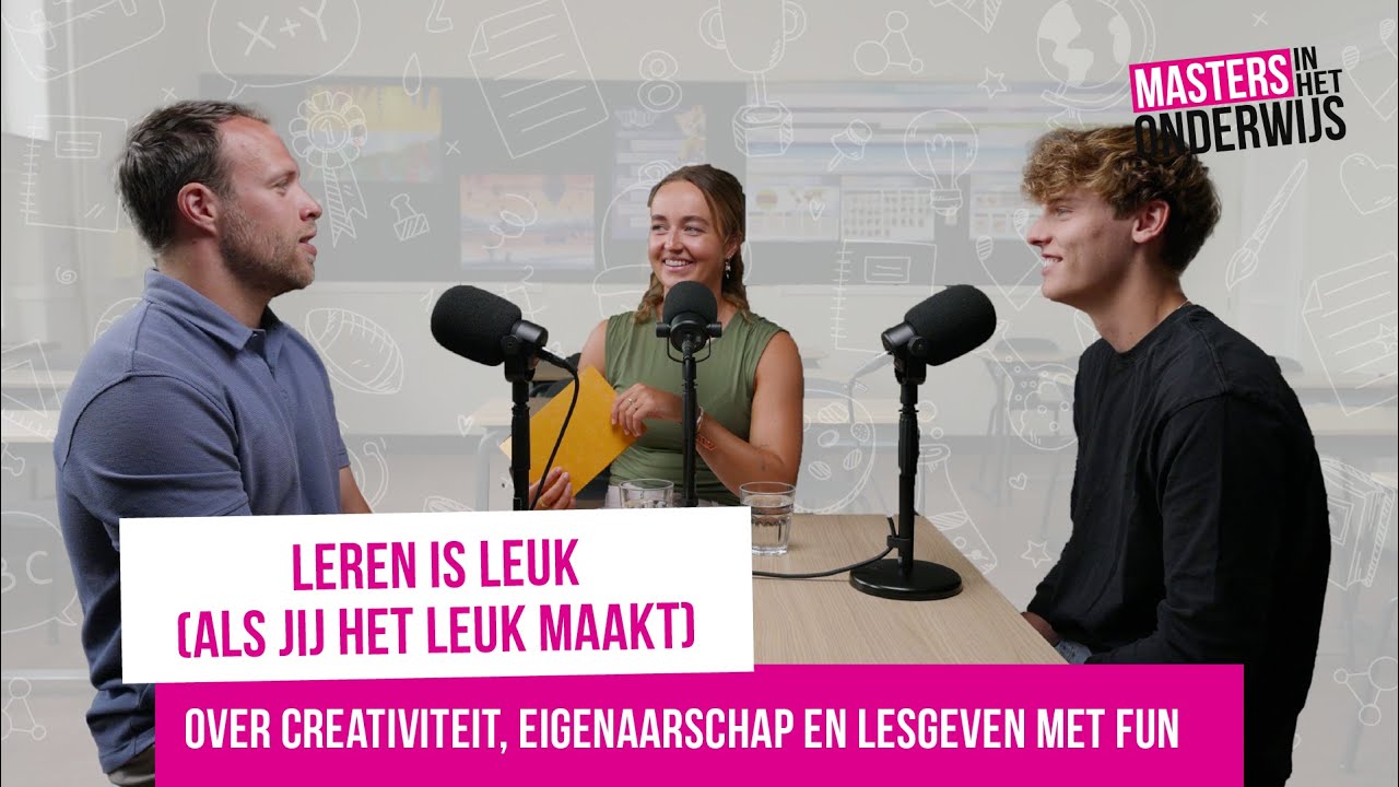 De frisse ideeën van jonge leerkrachten | Jouw Masterplan Podcast #3 | Tim & Wessel