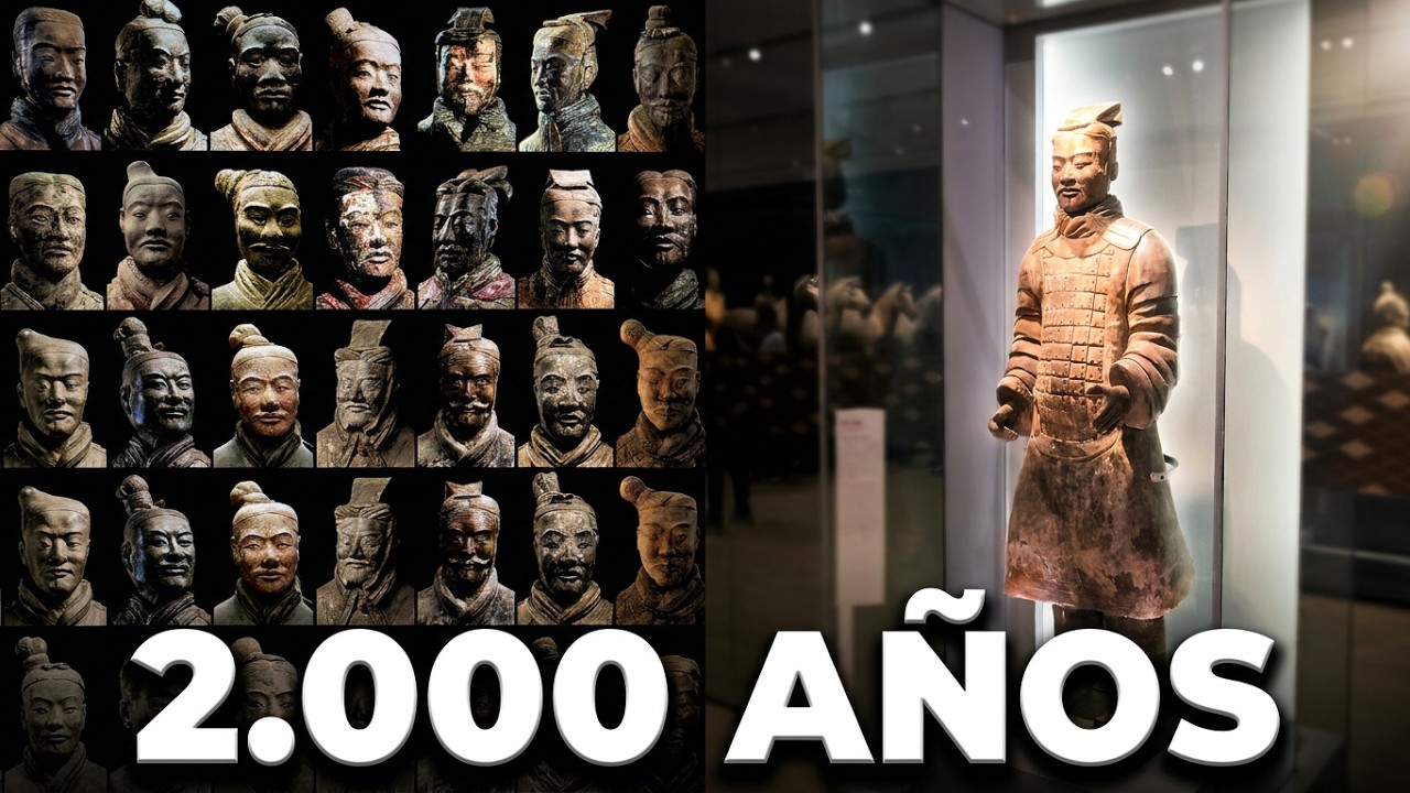 GUERREROS DE TERRACOTA: 2.000 años enterrados y lucen así