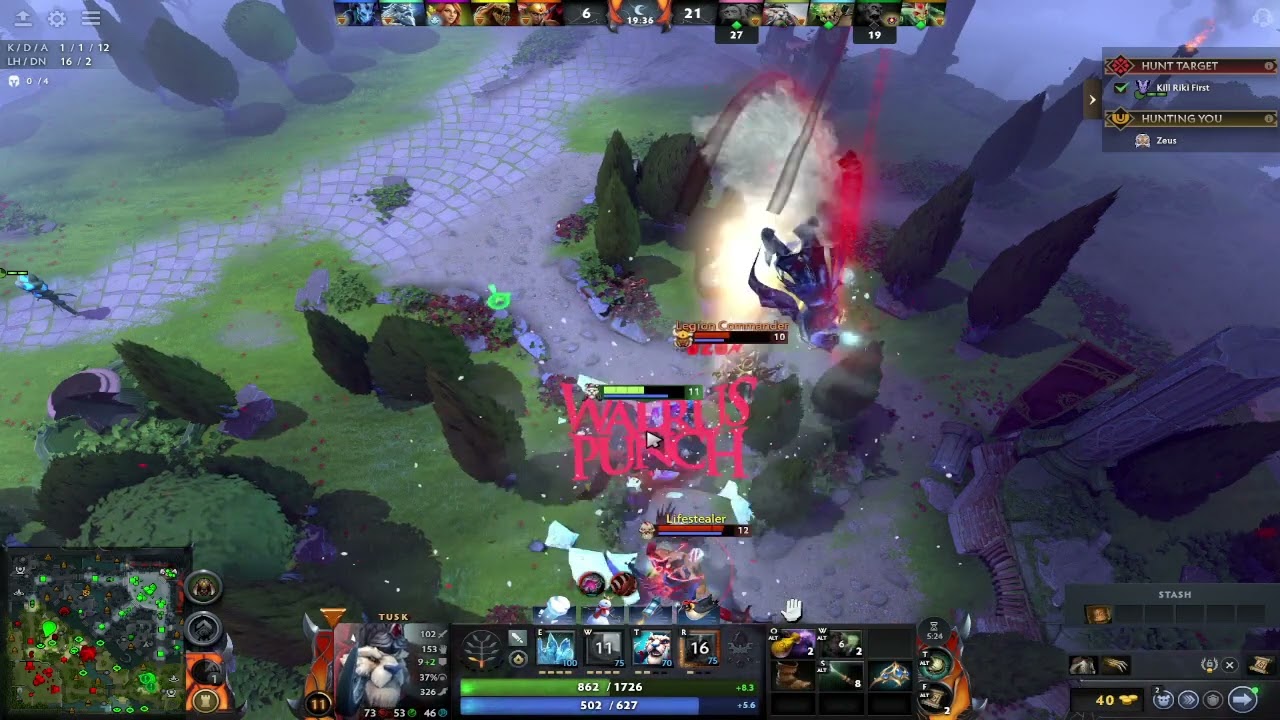 tusk - don't let LC get the duel win no matter what